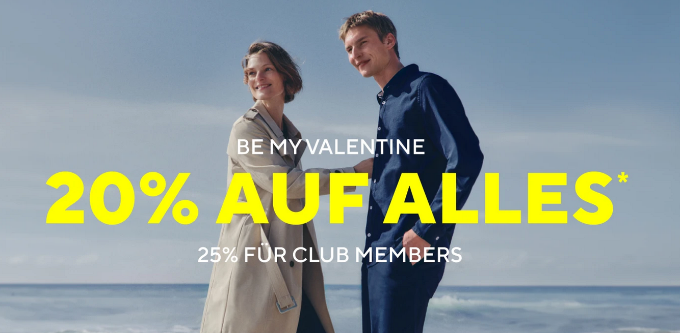 Tom Tailor MyValentine Sale mit 20% extra Rabatt auf Alles   Member 25%