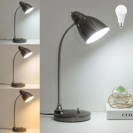 Celyst LED Schreibtischlampe mit Schwanenhals & 3 Farbmodi für 19,79€ (statt 36€)