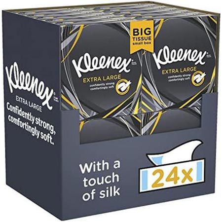 1.056er Pack Kleenex Extra Large Tücher für 29,10€ (statt 42€)