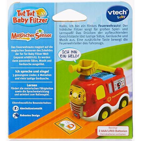 VTech Tut Tut Baby Flitzer Feuerwehrauto für 8€ (statt 12€)