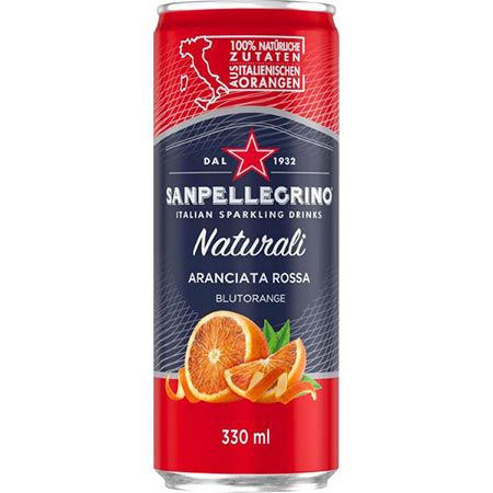 24er Pack San Pellegrino Naturali Aranciata Rossa Limo ab 22,79€ (statt 29€)