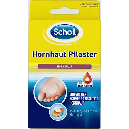 Scholl Hornhaut Pflaster zur Entfernung von Hornhaut ab 2,48€ (statt 4€)