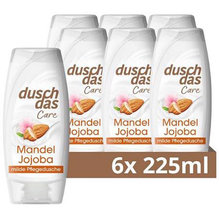 6er Pack Duschdas Care Mandel & Jojoba Duschgel ab 5,94€ (statt 10€)