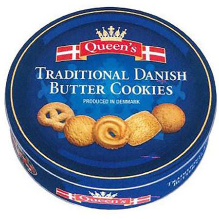 Queen`s Danish Butter Cookies, dänische Butterkekse, 500g ab 3,79€