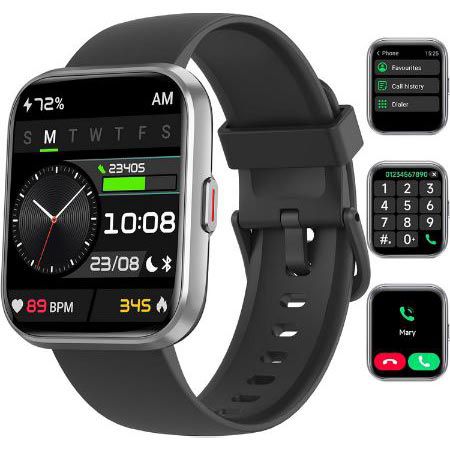 Trunsif 1,8 Touchscreen Smartwatch mit Bluetooth für 18,91€ (statt 43€)
