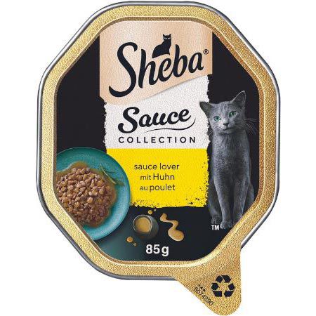 22er Pack Sheba Sauce Collection Katzen Nassfutter Huhn ab 8,62€ (statt 14€)