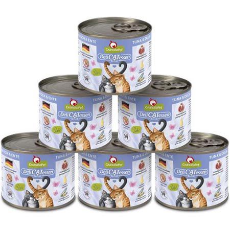 6er Pack GranataPet Nassfutter, Thunfisch & Ente, je 200g ab 7,37€ (statt 11€)