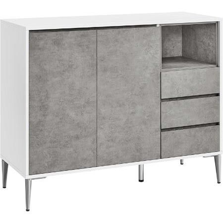 Vasagle Sideboard mit Türen & Schubladen für 62,99€ (statt 100€)