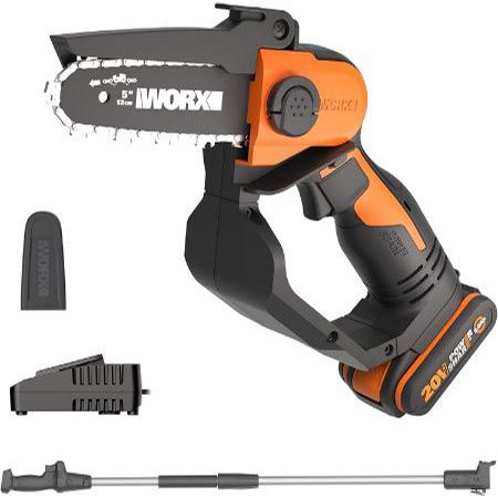 Worx WG324E.1 Akku Mini Kettensägen Set für 144,49€ (statt 170€)