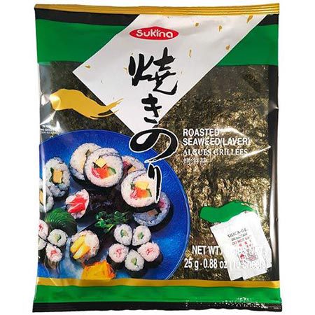 Wang Sukina   Gerösteter Seetang für Sushi ab 2,95€ (statt 4€)