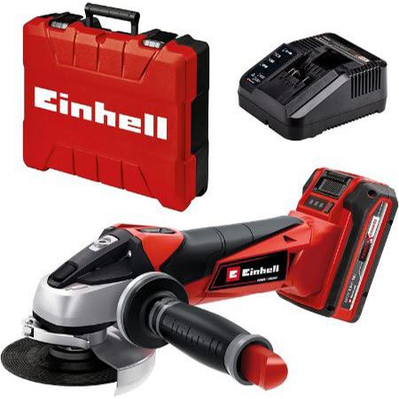 Einhell TE AG 18/115 Li Akku Winkelschleifer mit 3Ah Akku für 100€ (statt 124€)