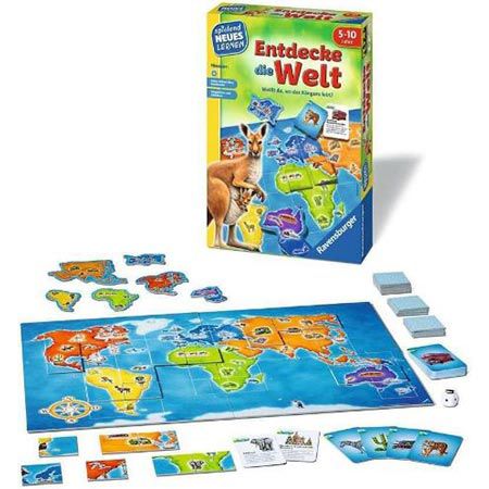 Ravensburger 24990   Entdecke die Welt, Lernspiel für 12,84€ (statt 16€)