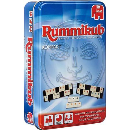 Jumbo Rummikub Kompakt in Metalldose für 12,74€ (statt 22€)