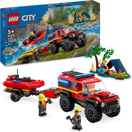 LEGO 60412 City Feuerwehrgeländewagen Set für 18,09€ (statt 24€)
