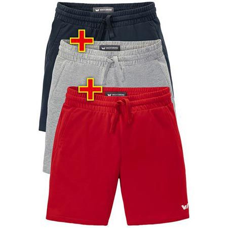 3er Pack Westberg Sweatshorts für 23,44€ (statt 35€)