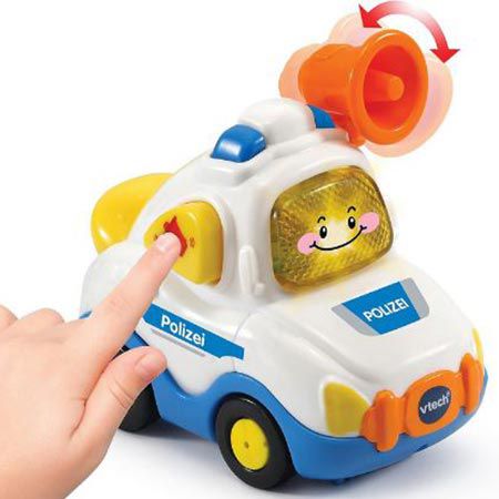 VTech Tut Tut Baby Flitzer Polizei Spielzeugauto mit Musik für 8€ (statt 11€)