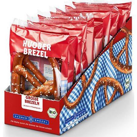 10 x 2er Pack Huober Große Brezeln für 4,99€ (statt 8€)