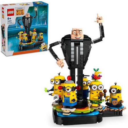 LEGO 75582 Ich, Einfach unverbesserlich 4: Gru & die Minions für 33,99€ (statt 43€)