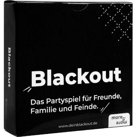 More is More Blackout Partyspiel für 8,99€ (statt 16€)