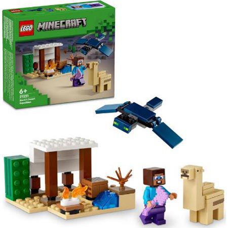 LEGO 21251 Minecraft Steves Wüstenexpedition für 6,79€ (statt 10€)