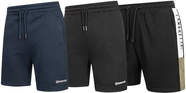 Lambretta Sweat Shorts in 6 Designs für je 12,59€ zzgl. Versand