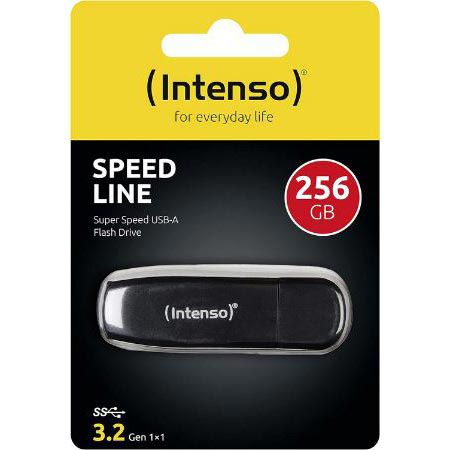 Intenso Speed Line USB Stick mit 256GB für 12,29€ (statt 20€)