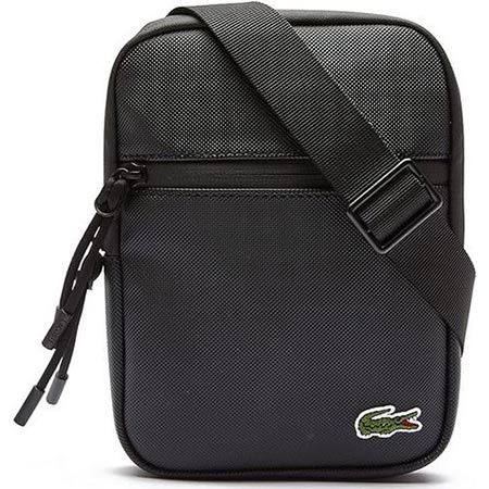 Lacoste Coated Canvas Small Flat Schultertasche für 48,41€ (statt 65€)