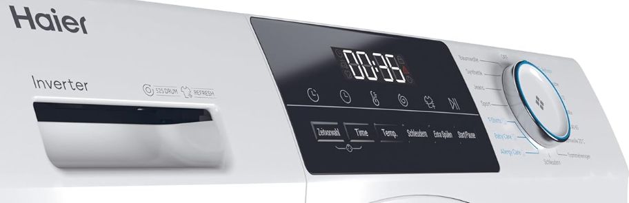 🤩 Haier 10kg Waschmaschine mit 41kWh & 1.400 U/Min für 334,62€ (statt 500€)