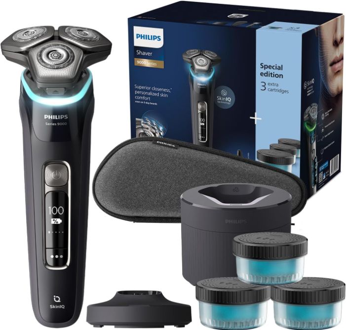 Philips Shaver S9000 Elektrischer Nass & Trockenrasierer für 219,99€ (statt 279€)