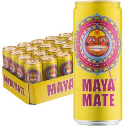 Maya Mate Dosen 24er Pack mit Koffein (24 x 330 ml) ab 13€ (statt 21€) – 0,55€ pro Dose