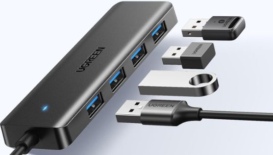 UGREEN 4 Port USB 3.0 Hub für 6,99€ (statt 10€)