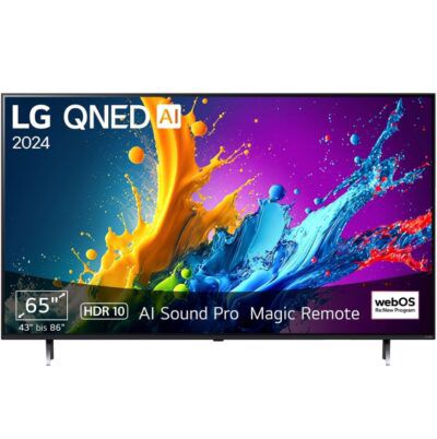 LG 65QNED86T6A TV 65Zoll QNED UHD 120Hz für 899€ (statt 1.039€)