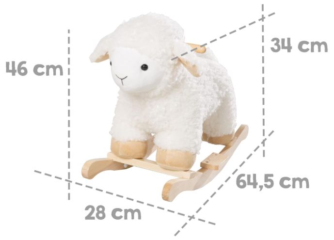 Roba Schaukeltier Schaf für Kleinkinder für 61,99€ (statt 74€)