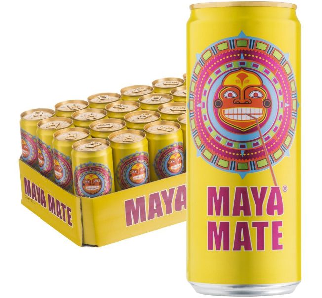 Maya Mate Dosen 24er Pack mit Koffein (24 x 330 ml) ab 13€ (statt 21€)   0,55€ pro Dose