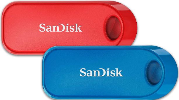 SanDisk Cruzer Snap 2 x 32GB USB 2.0 Stick für 8,99€ (statt 17€)