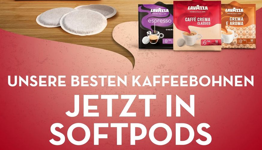 10er Pack Lavazza Kaffee Pads   Classico (180 Pads) ab 23,92€ (statt 33€)