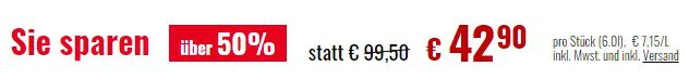 🍷 Grauburgunder Genuss Probierpaket   8 Wein + 2 Gläser für 42,90€ (statt 100€)