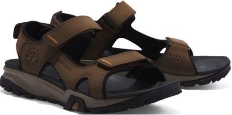 Timberland Lincoln Peak 2 Leder Sandalen mit Klettverschluss ab 47,99€ (statt 63€)