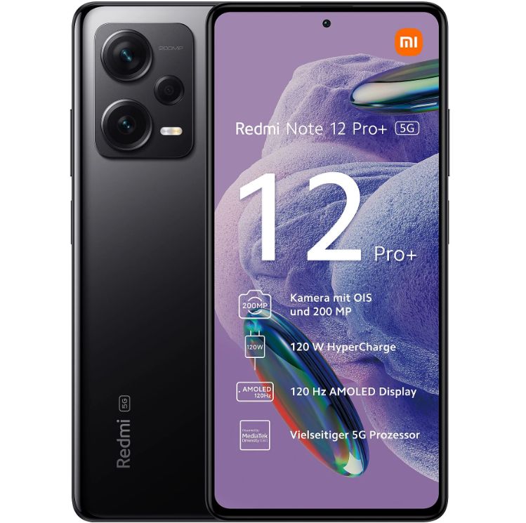 Xiaomi Redmi Note 12 Pro+ mit 256GB & OLED 120Hz für 189€ (statt 255€)