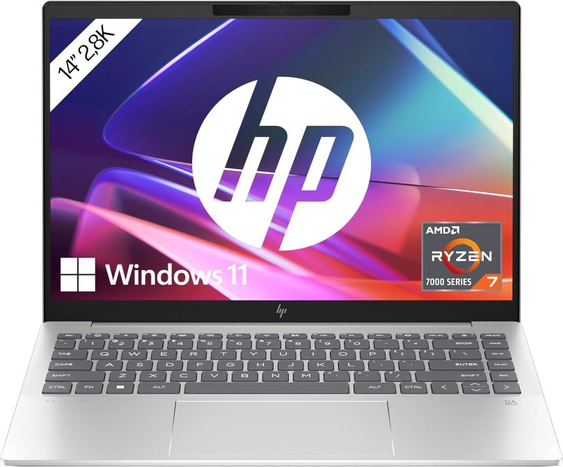 HP Pavilion Plus mit 14 Zoll OLED 120Hz Display & Ryzen 7 für 829€ (statt 1.199€)