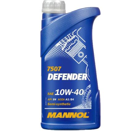 MANNOL Defender 10W 40 API SL/CF Motorenöl 1 Liter für 5,29€ (statt 10€)