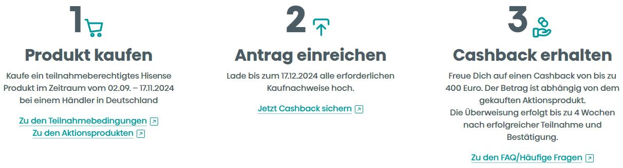 ❄️ Hisense RB440N4ACA Kühl Gefrier Kombination mit 109kWh für 710€ (statt 817€) + 80€ Cashback