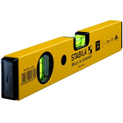 STABILA Wasserwaage 02281 Type 70 – 30cm für 13,23 (statt 17€)