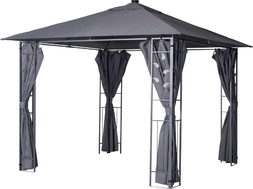 Livotion Pavillon mit LED Beleuchtung   300 x 300 für 144,49€ (statt 176€)