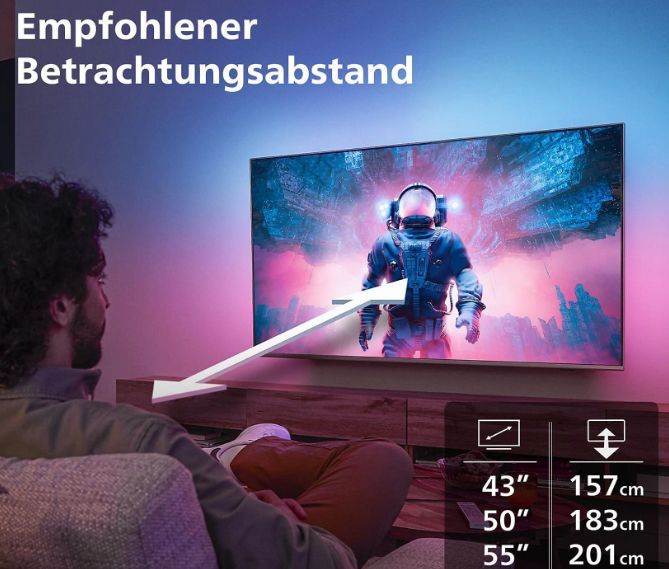 PHILIPS PUS8079/12   55 Zoll UHD LED Ambilight TV ab 437,75€ (statt 515€)