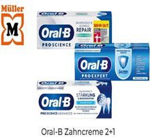 Couponplatz: 2x Oral-B Zahncreme kaufen und 1x Oral-B Zahncreme gratis dazu