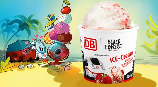 DB ICE Cream gratis für alle kostenlos mitreisenden Kinder bis 14 Jahren