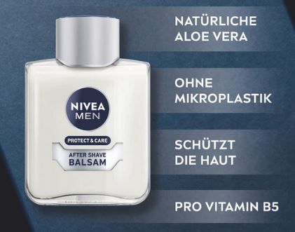 Nivea Men Protect & Care After Shave Balsam, 100ml ab 4,24€ (statt 6€)