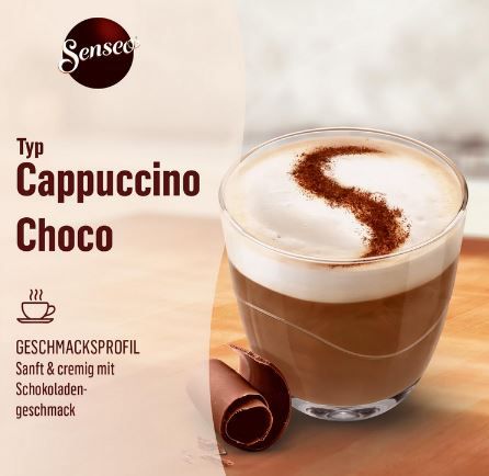 ☕ 5 x 8 Portionen Senseo Pads Cappuccino Choco ab 8,95€ (statt 15€)