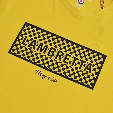 Lambretta Checker Box T Shirt für 10,61€ (statt 18€)